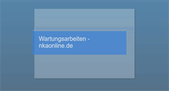 Desktop Screenshot of nkaonline.de